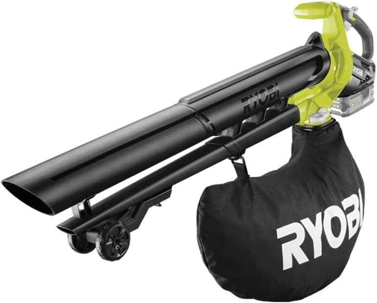 RYOBI ONE+ OBV18 aspiradora/soffleur de feuilles brushless 18 V – 6,0 m³/min, 200 km/h, sin batería ni cargador