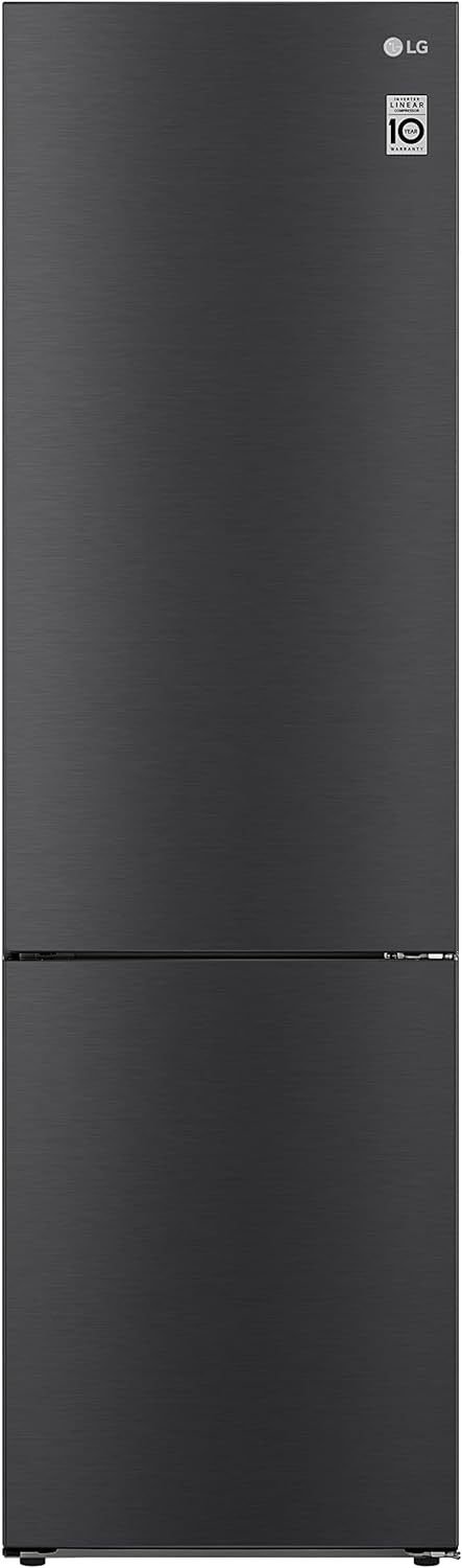 LG GBP62MCNBC frigorífico-congélateur 384 L classe B – DoorCoolinog+, linoEARCoolinog, pantalla interior, 59,5 × 203 × 67,5 cm, negro mat