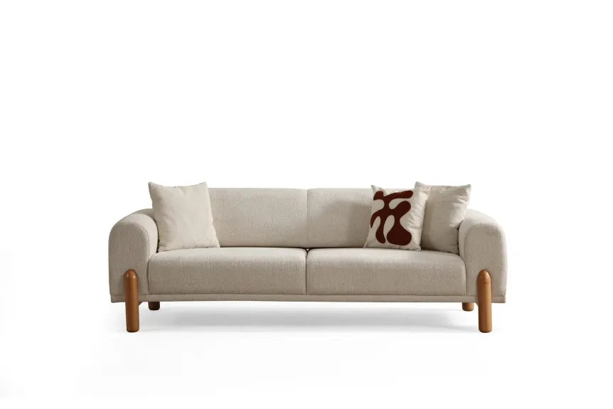 Lyke sofá-cama 3 places – Crème