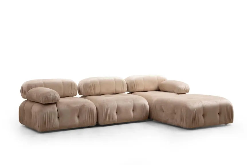 Bubble Corner L1 sofá d’angle – Crème