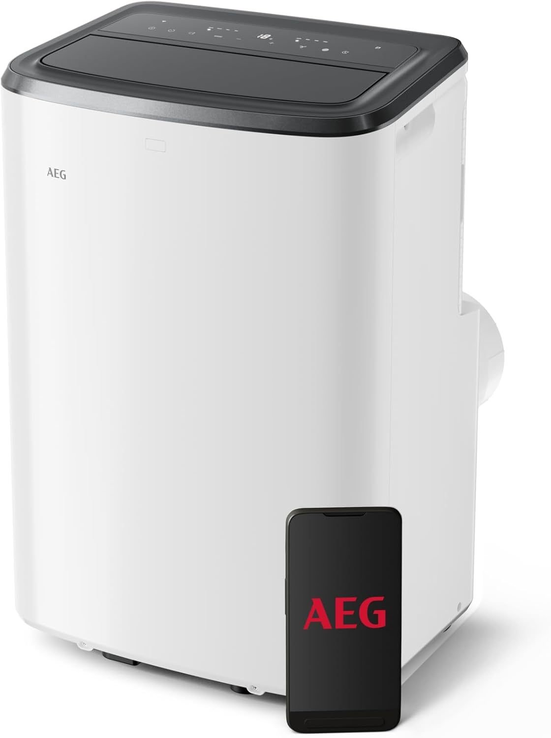 AEG Chillflex Pro AXP26U338CW aire acondicionado mobile – pantalla LED, commandes tactiles, mando a distancia, 30-40 m², refroidissement, ventilation