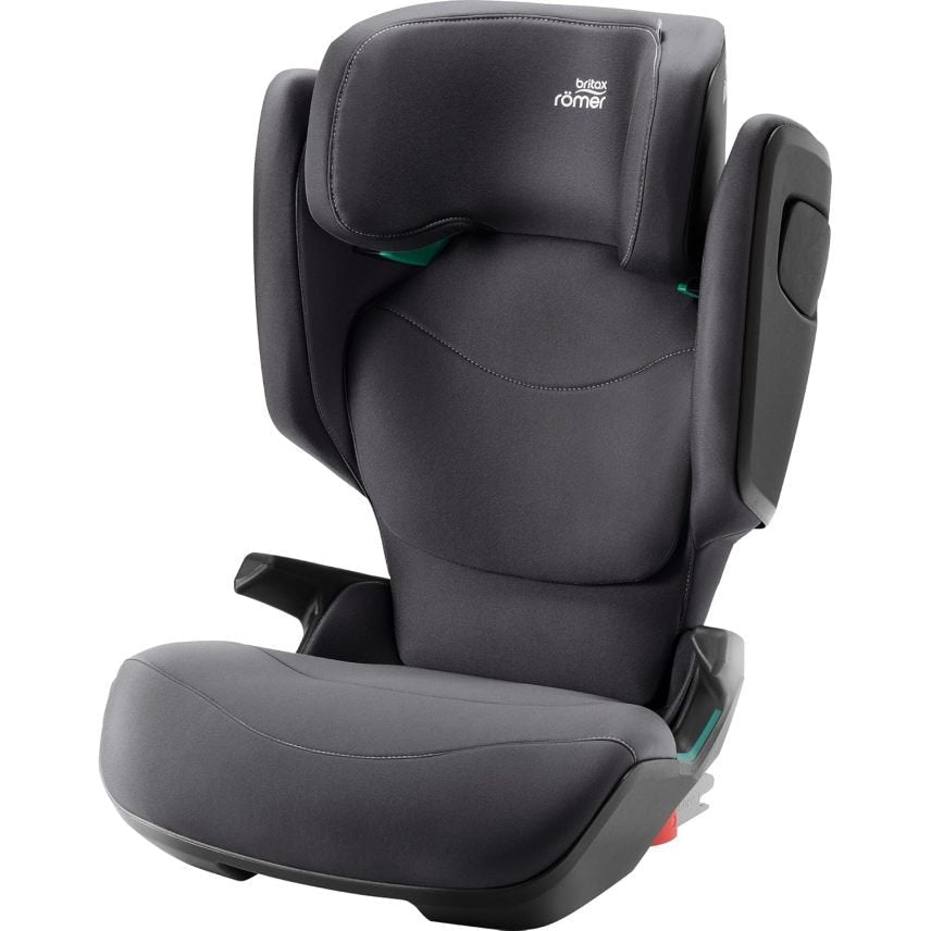 BRITAX RÖMER KIDFIX PRO M silla de coche niño i-Size – 100–150 cm, 3,5–12 ans, con o sin ISOFIX, Midnight Grey Classic