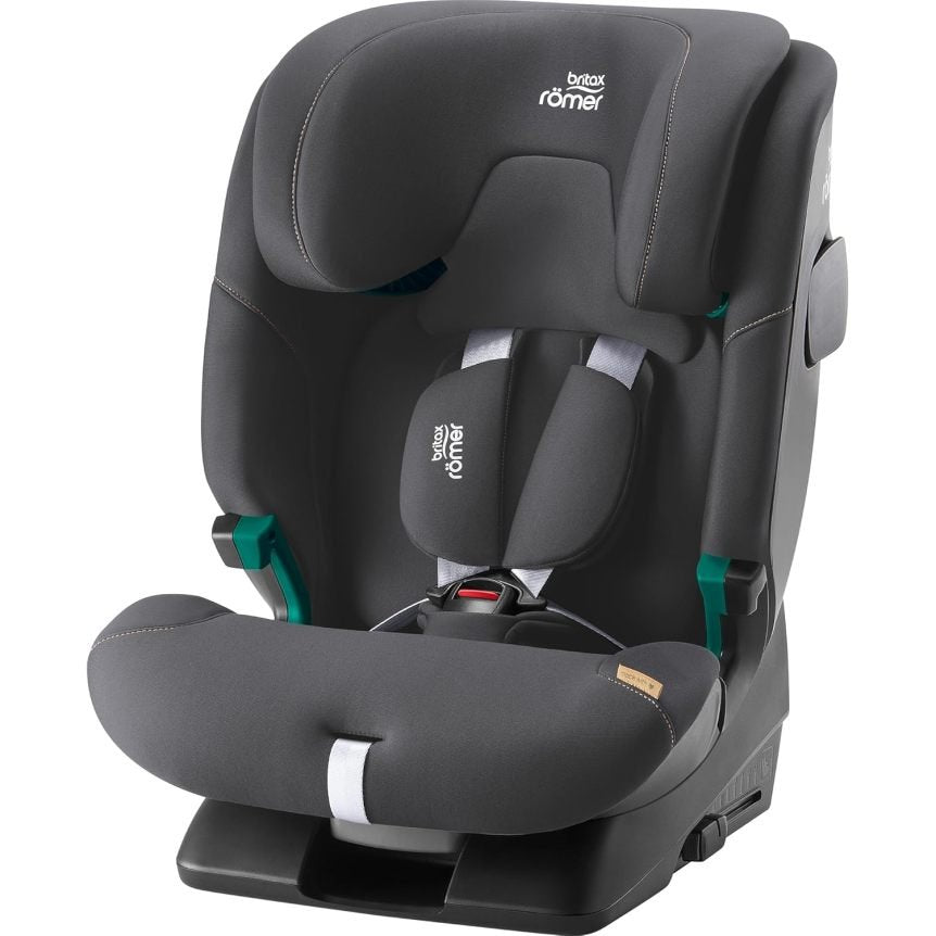 BRITAX RÖMER ADVANSAFIX 2 Z-linoE silla de coche niño i-Size – 76–150 cm, env. 15 mois à 12 ans, con o sin ISOFIX, space Black