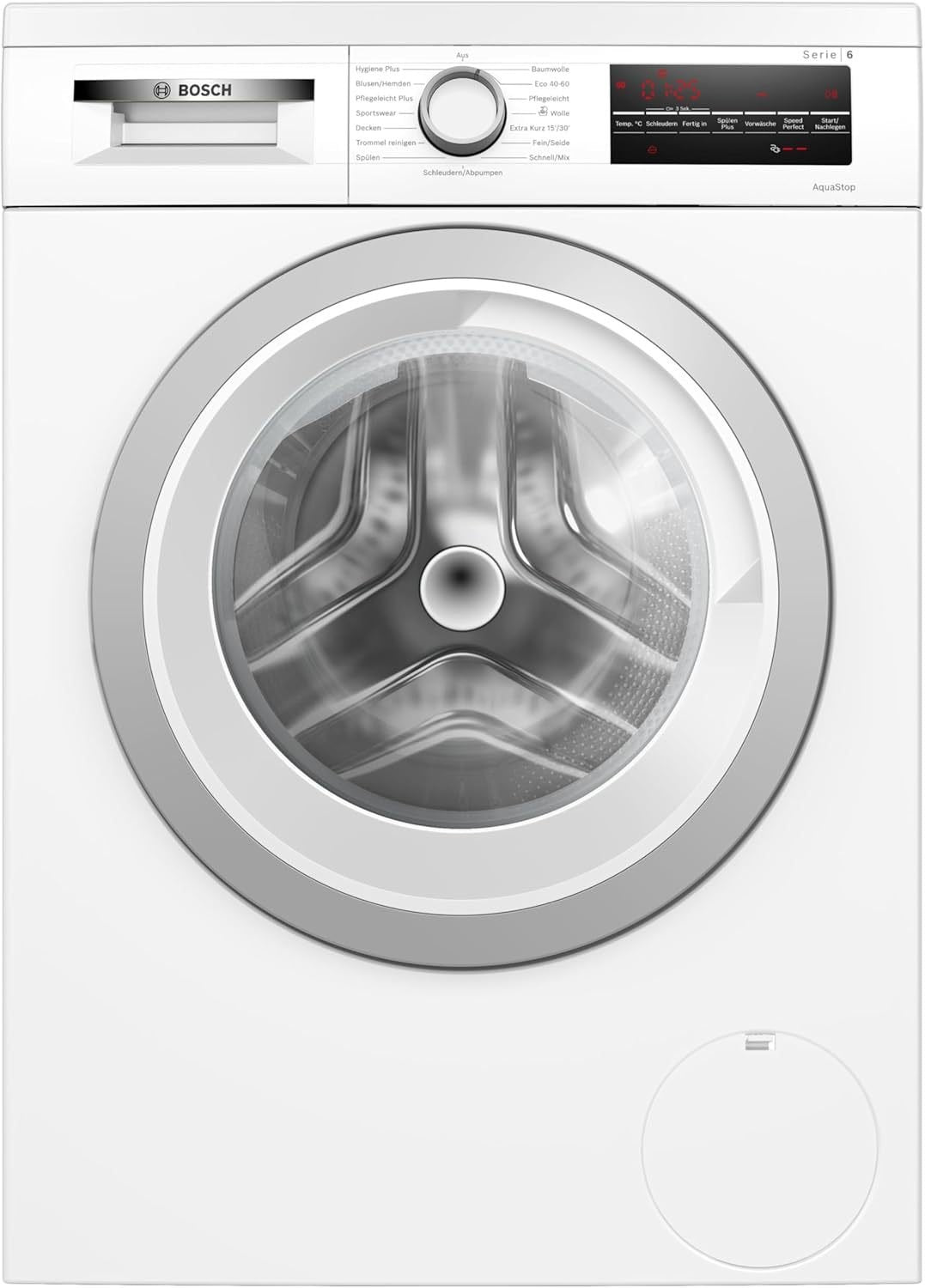 Bosch WAN28127 lavadora Série 4 8 kg, 1400 tr/min – Iron Assist, ActiveWater Plus, EcoSilence Drive, SpeedPerfect, blanco, 60 cm