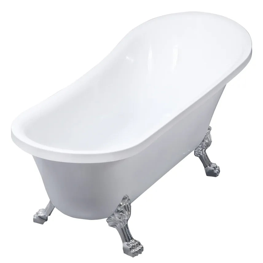 Lykke bañera sur pies Nordic Deluxe 1700 × 750 × 730 mm, blancohe