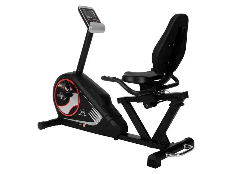 Christopeit Sport RS 3 biciclya d’appartement assis – Entraînement conformesa con dossier y freinage magnétique