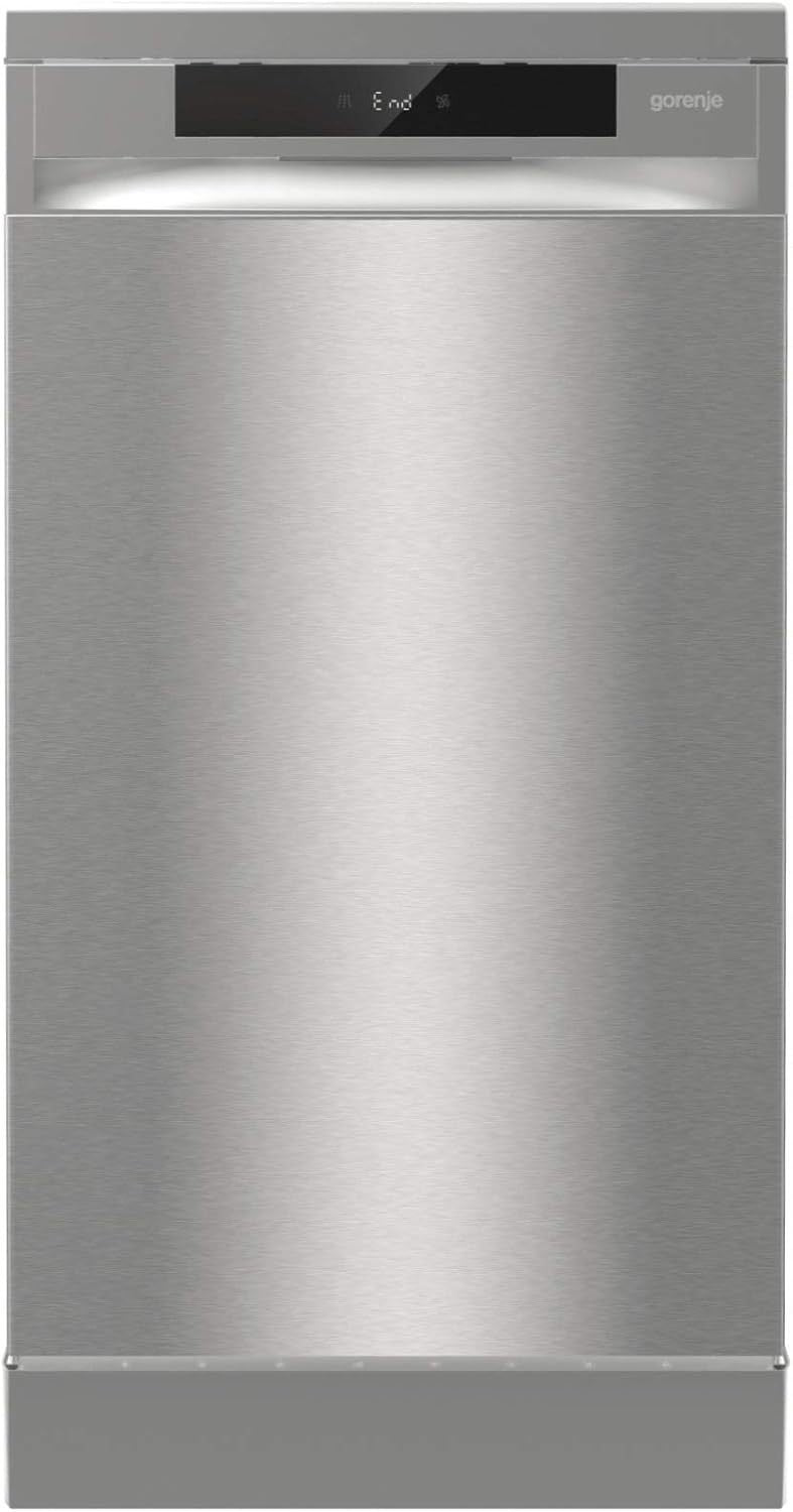 Gorenje GS 541D10 X lavavajillas pose libre 45 cm – SuperSilent, 11 coverdes, 5 programmes, TotalDry, argent