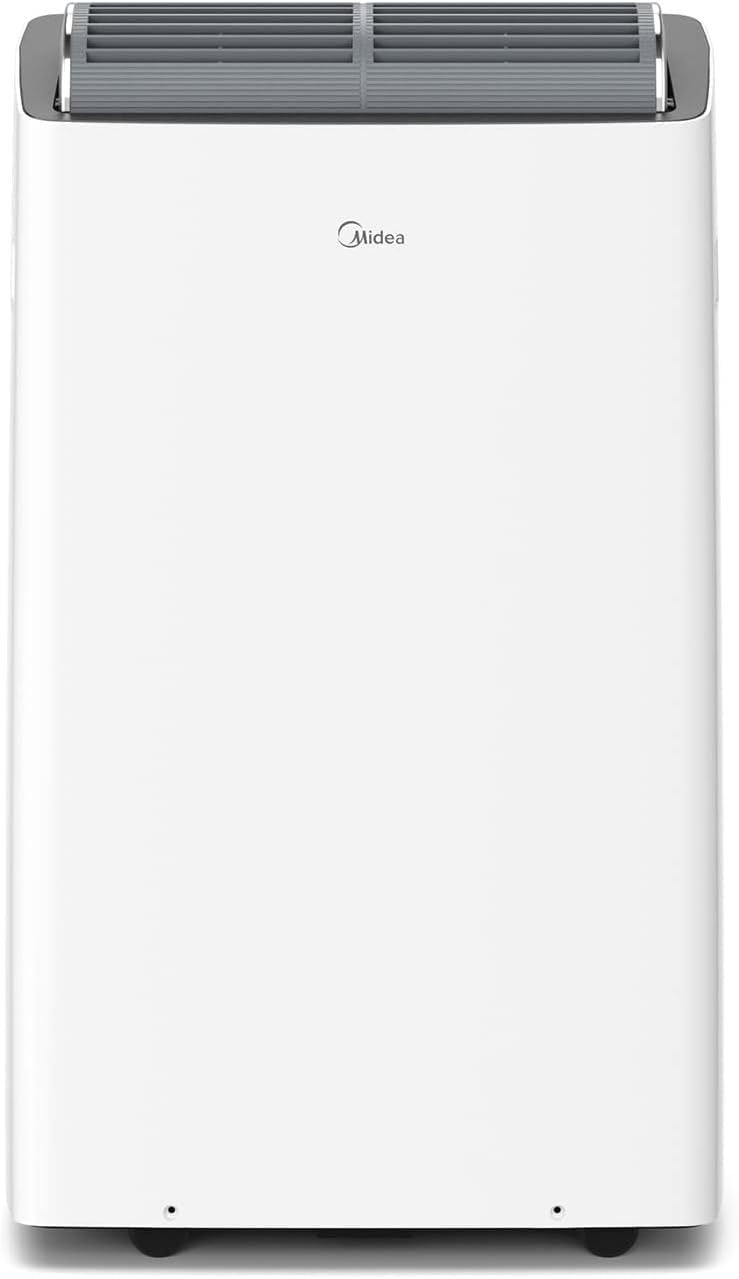 Midea Silent Cool 26 Pro WF aire acondicionado mobile 9000 BTU / 2,6 kW – Refroidissement, ventilation, déshumidification, jusqu’à 88 m³ (33 m²)