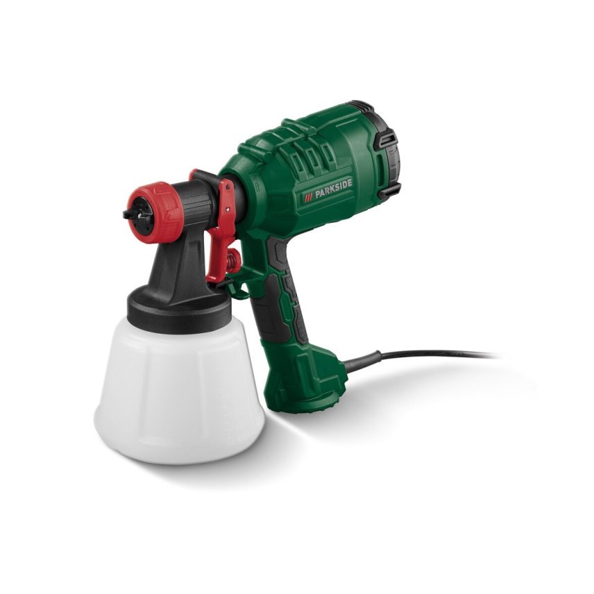 PARKSIDE PFS 450 B1 Pistoly à peinture HVLP 450 W con 4 buses