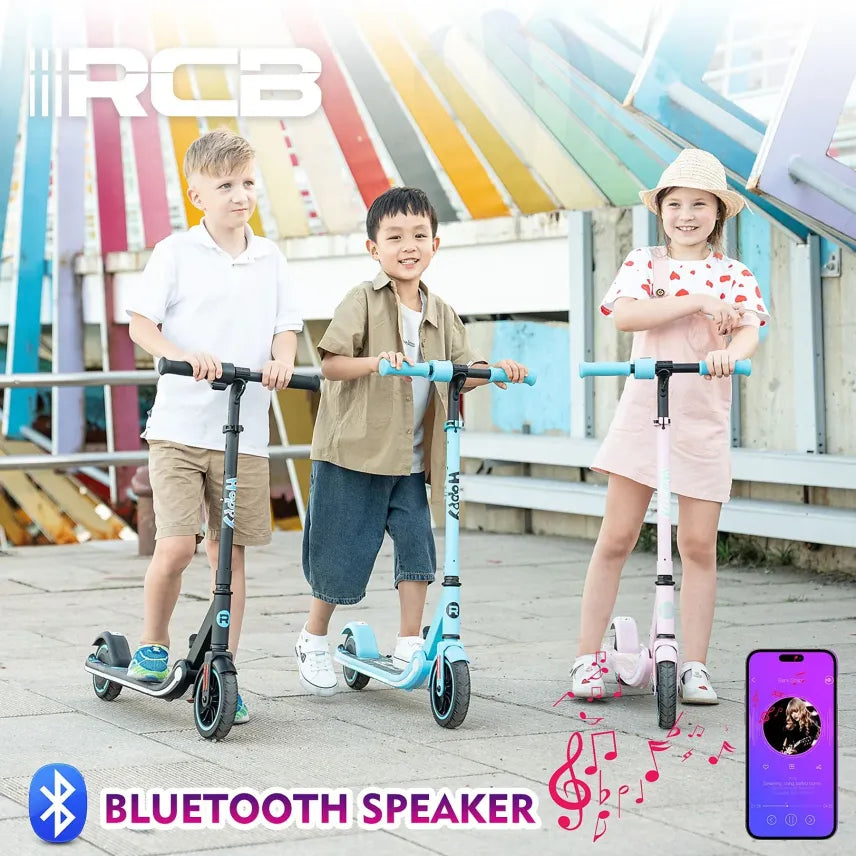 RCB R11 Kid patinye eléctrico légère para niño con logo RCB – Rose
