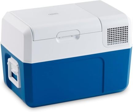 Mobicool MCF40 Glacière eléctrico à compresor 38 L, 12/24/230 V – Mini-frigorífico para voiture, camion, bateau y campinog-car, azul