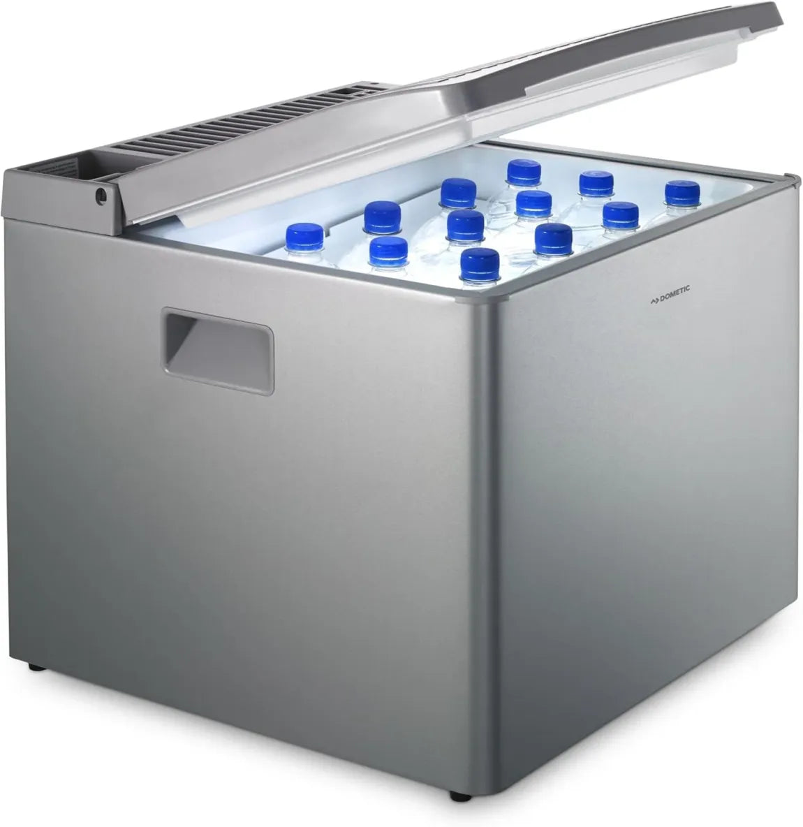 Domyic CombiCool RC 1200 EGP Glacière à absorption silencieuse 40 L – Gaz 50 mbar, 12 V y 230 V, para voiture, camion y prise secteur