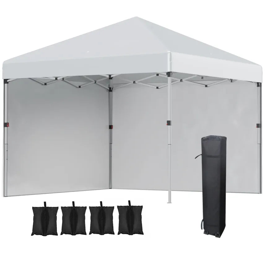 otsunny Barnum pliant regulable en altura UV30+ con parois latérales