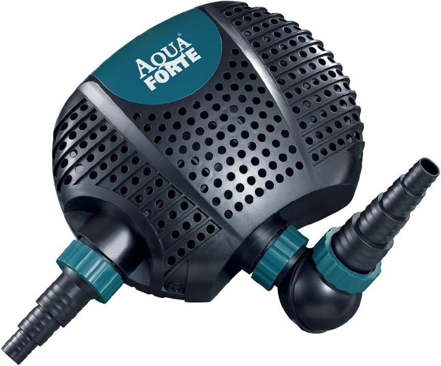 AquaForte O-20000 Plus Pompe de bassin – potentee para ruisseaux, cascades y systèmes de filtration