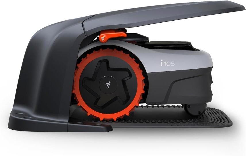 Navimow Garage S para robots i105E/i108E – Relevable, sin blocage du signal, protection soleil/pluie