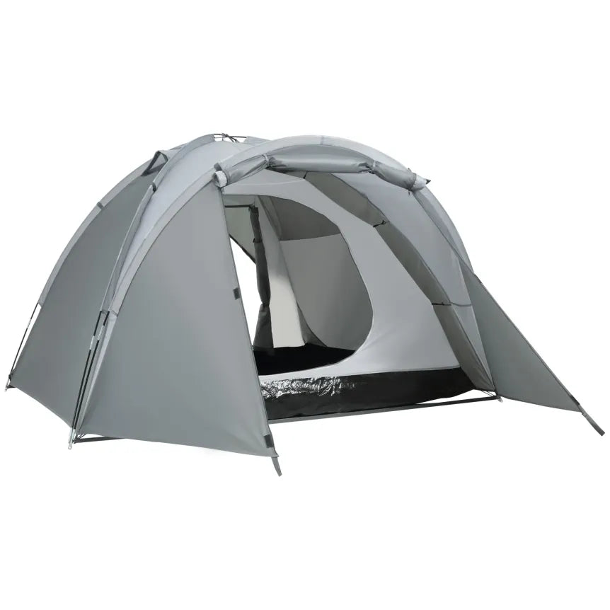 otsunny Tente de campinog dôme 2 à 3 personnes, extensible, 4 puertas