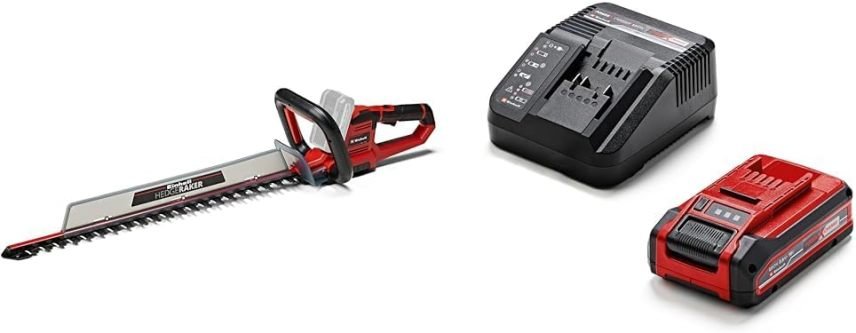 Einhell GE-CH 18/60 Li-Solo Taille-haies inalámbrico Power X-Change – 18 V, lame 60 cm, écartement 22 mm, asa rotative, collecteur incluido, sin