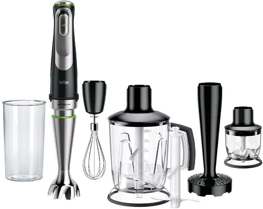 Braun MultiQuick 9 MQ 9187XLI batidora plongeant – potente con accessoires polyvalents