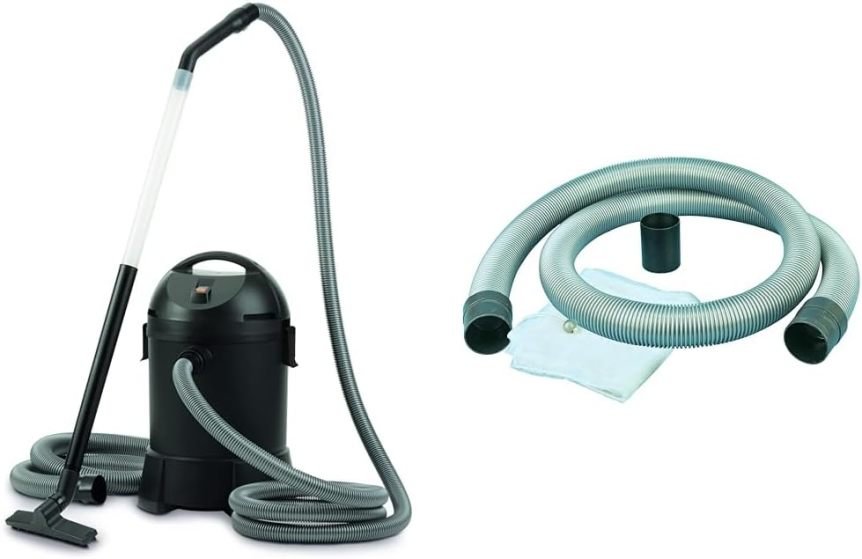 Oase 50529 PondoVac Classic aspiradora de bassin – 1400 W, 3000 L/h, 4 buses incluidas, para boes de bassin y nytoyage domestique