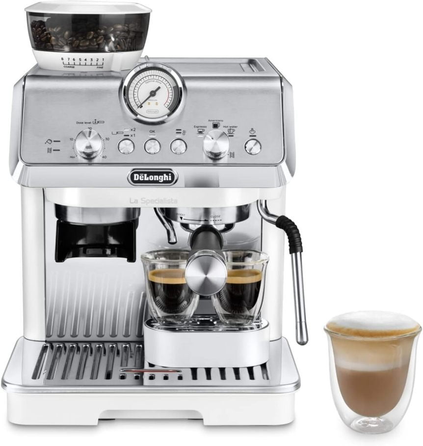 De'Longhi La Specialista Arte EC9155.MB Cafyera espresso con puerta-filtre – acero inoxidable/negro
