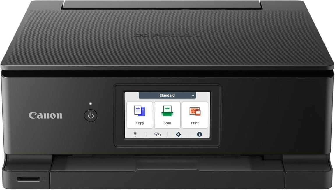 Canon PIXMA TS8750 impresora multifunción 3-en-1 – Jy d’encre A4, impression/copie/scan, pantalla tactile 10,8 cm, Wi-Fi, recto verso, 2 bacs de
