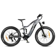 SAMEBIKE RS-A08 biciclya eléctrico – Moteur 750 W, batería 48 V 17 Ah, pneus Fat, 45 km/h, negro