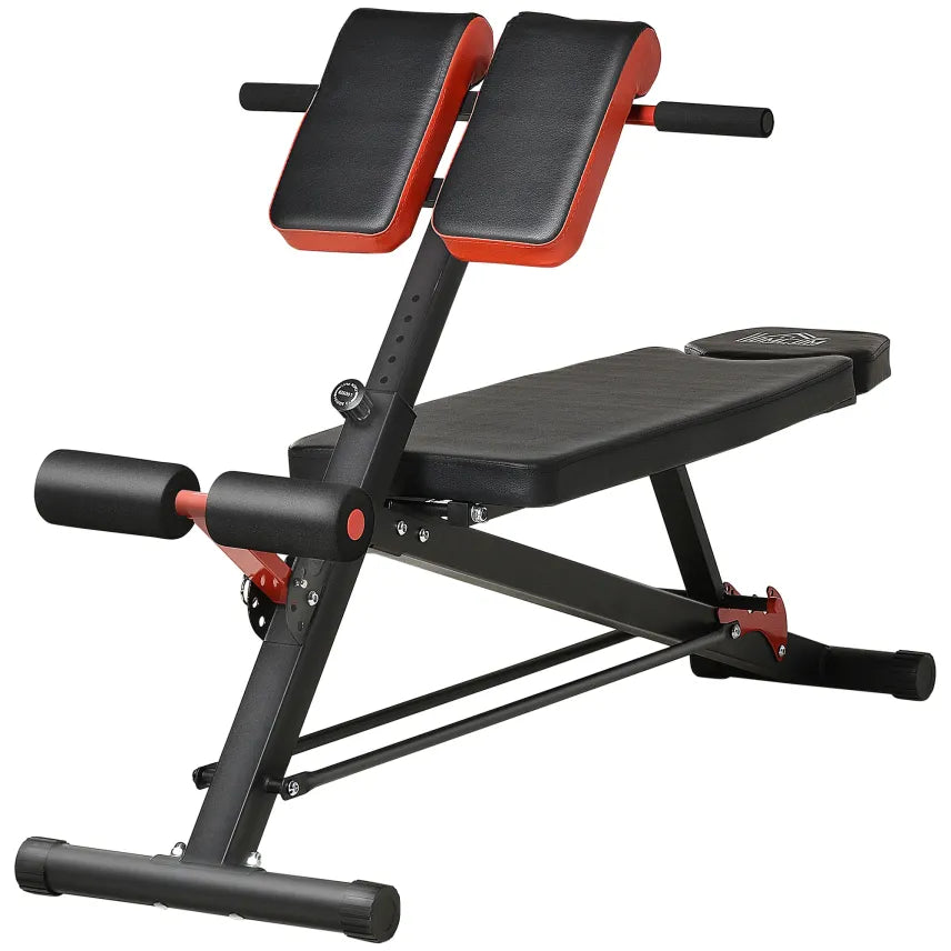 HOMCOM Banco de musculación multifunción regulable – Entraînement comply du corps