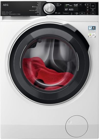 AEG L7WBA60680 Lavante-séchante DualSense – 8 kg lavage, 5 kg séchage, classe D, dosage automático, ajot de linoge