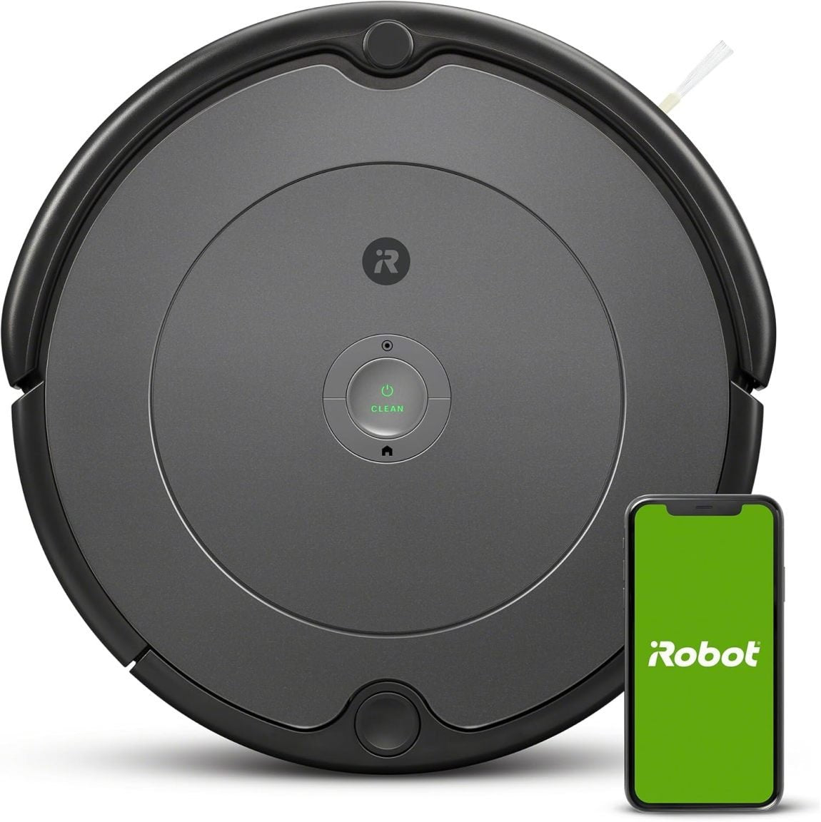 iRobot Roomba Combo Essential Y0112 Robot aspiradora-laveur – Système 4 étapes, 3 niveaux d’aspiration, nytoyage ciblé, contrôle