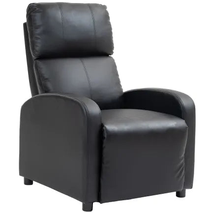 HOMCOM Fauteuil relax TV con fonction inclinoable y remborrage épais