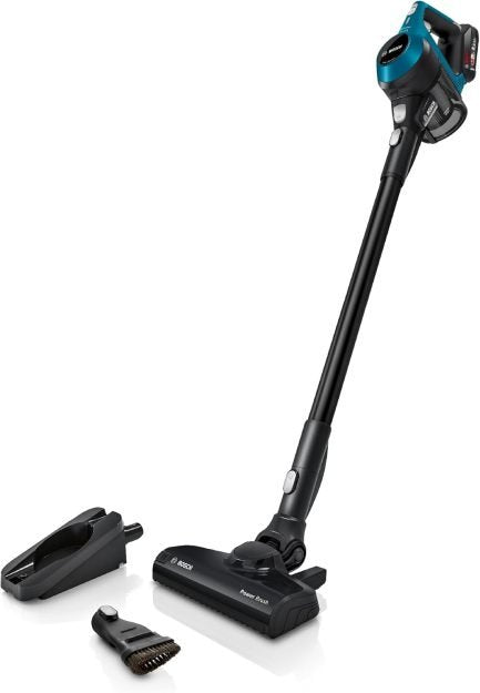 Bosch Unlimited Série 6 BKS6111P aspiradora inalámbrico – sin bolsa, ligero, filtre hygiène, forte aspiration, longue autonomía