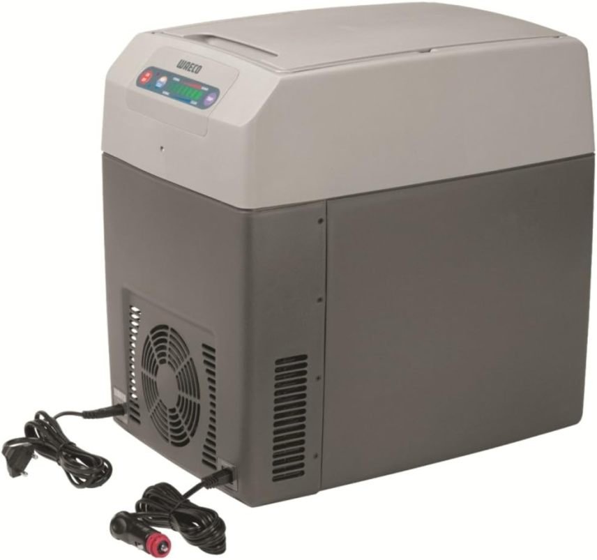 DOMyIC TropiCool TC 21FL Glacière eléctrico portátil 21 L – 12/24 V DC y 220-240 V AC, para voiture, camion, bateau, campinog-car y secteur, grise