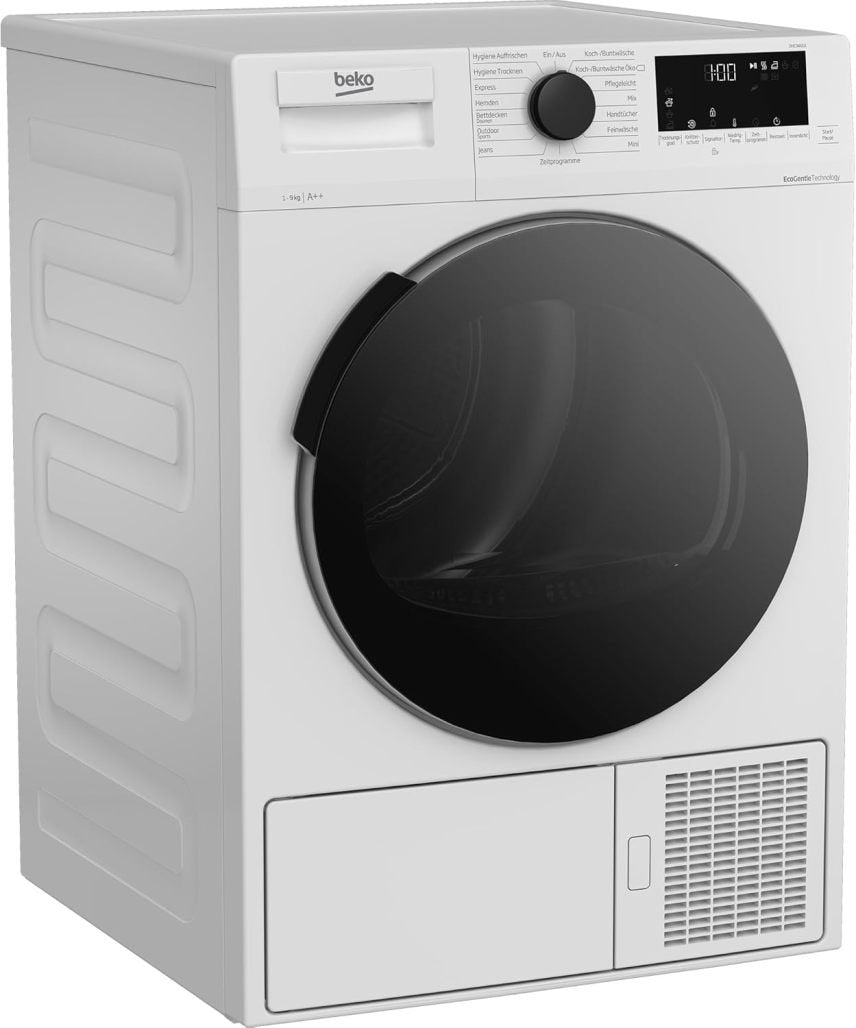 Beko DHC742GXS b300 secadora à pompe à chaleur, chargement frontal, 7 kg, fondo 50,8 cm, 15 programmes, séchage par capteur, anti-froissage