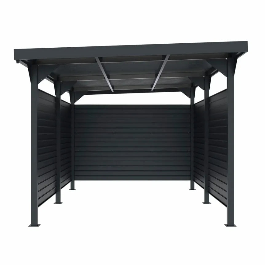 Fornorth Parois para Carport Premium – Protection latérale pratique para plus de confort y de protection