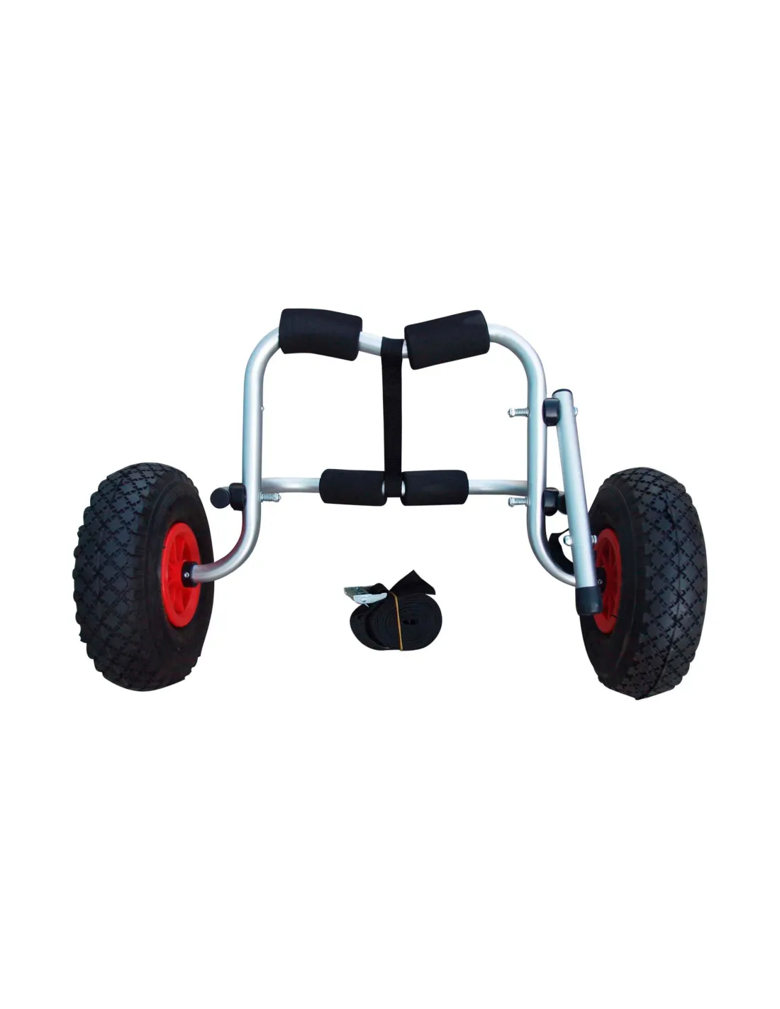 Chariot para kayak con sangles – para kayak, canoë y SUP, smesa y facile à manœuvrer