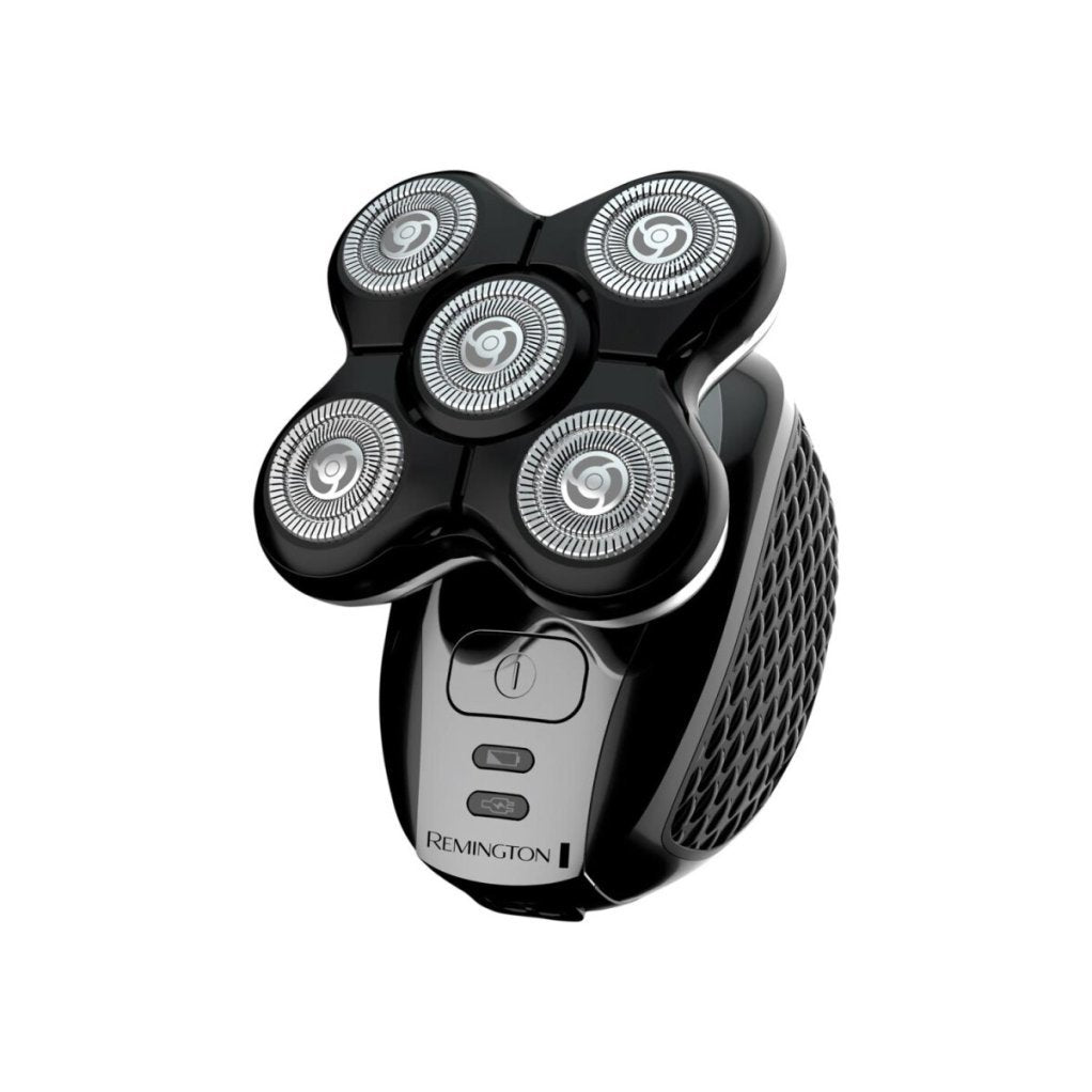 REMINGTON RX5 Ultimate Rasoir crâne con compartiment récupérateur de cheveux