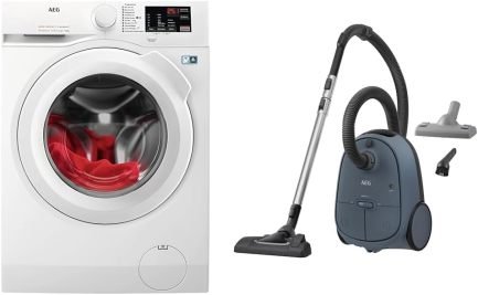 AEG L6FBA51480 lavadora 8 kg, 1400 tr/min – silencioso, dosage automático, ajot de linoge, sécurité niño, tambor dox, Aquastop