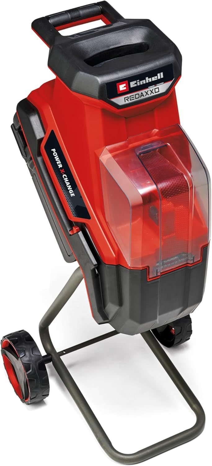 Einhell REDAXXO 36/25 Power X-Change Broyeur à coteaux inalámbrico – 36 V, branches jusqu’à 25 mm, bolsa de collecte 55 L