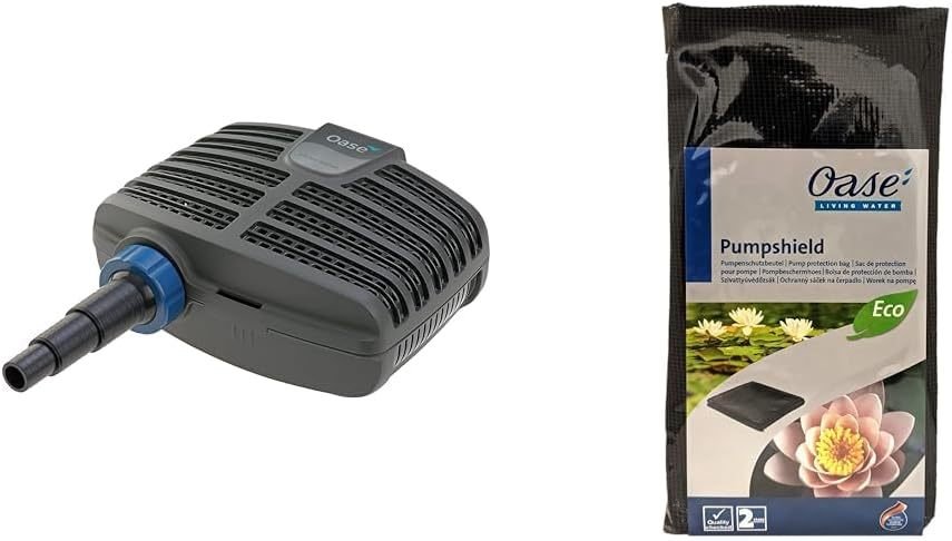 OASE AquaMax Eco Classic 5500 Pompe de filtration y ruisseau – Débit 5300 L/h, économe en énergie, para bassin