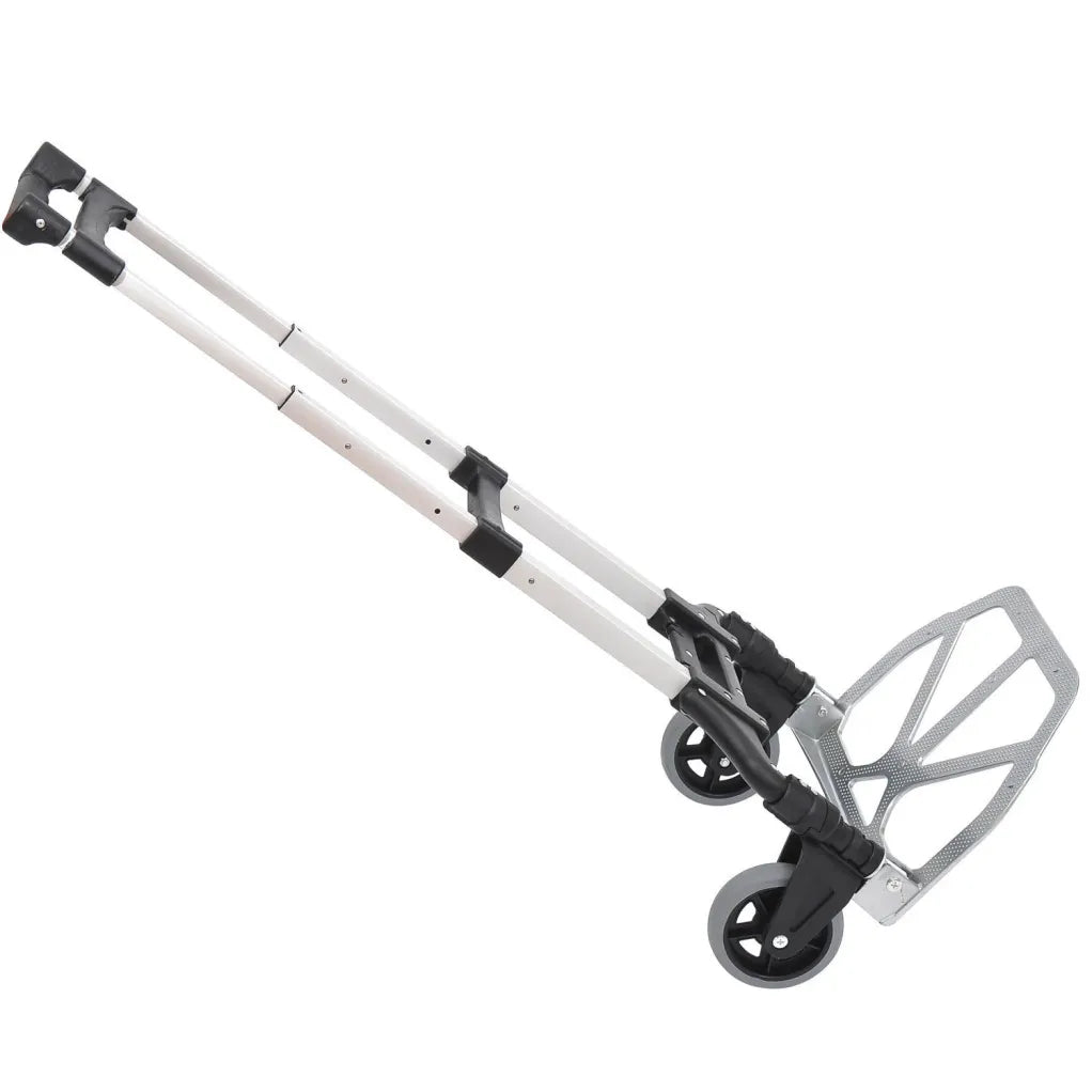 HOMCOM Diable plegable regulable en altura – aluminio