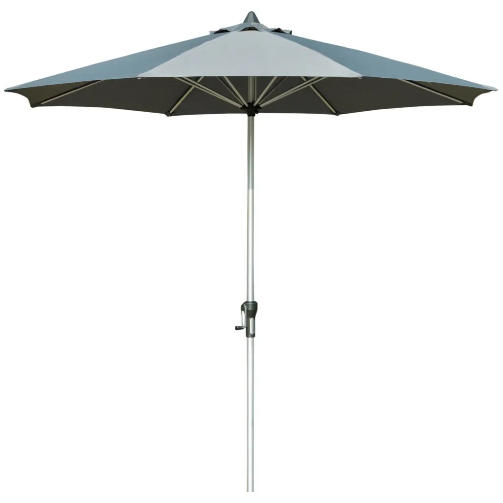 otsunny sombrilla 2,7 m con manivelle y protection UV – Gris oscuro