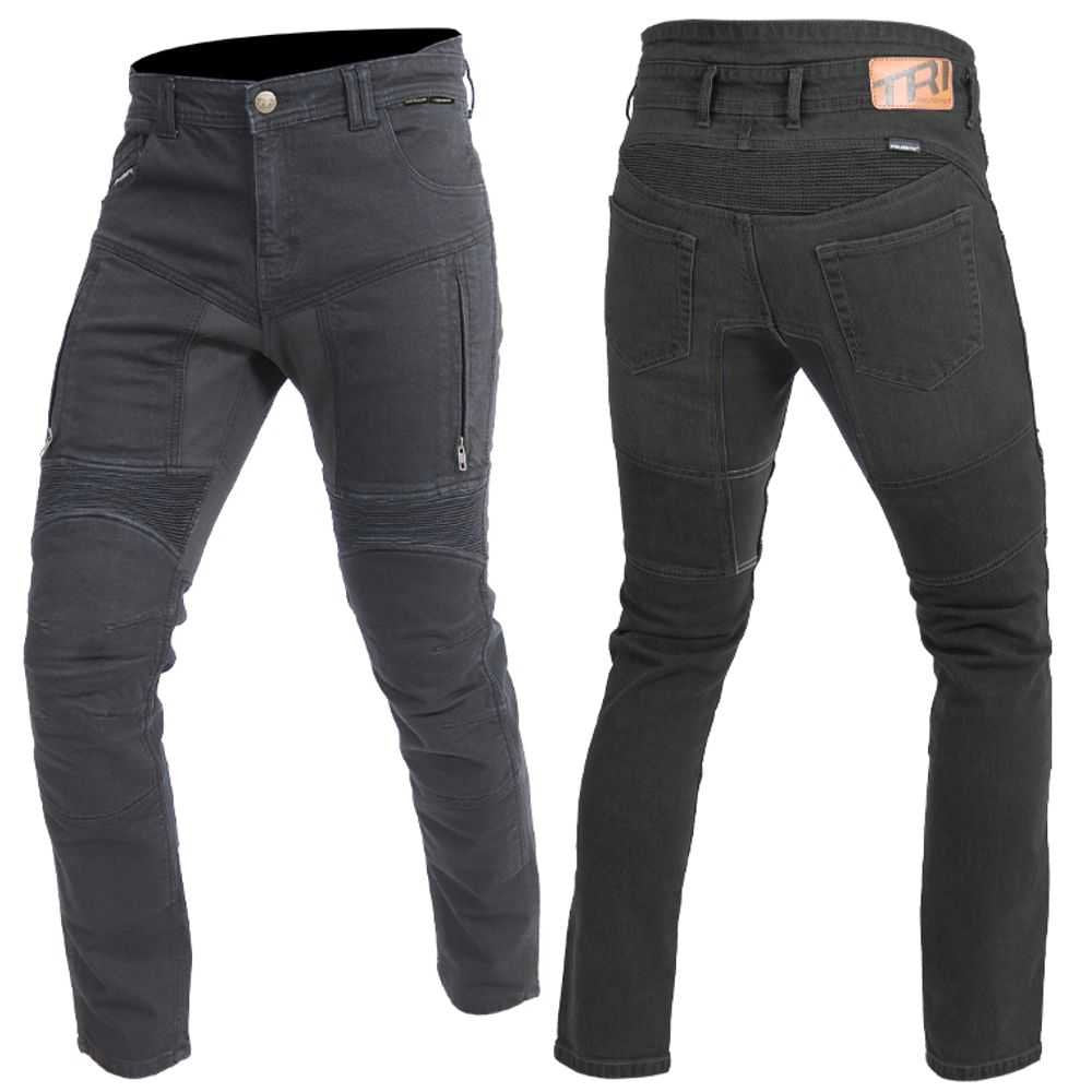 Trilobite Parado Monolayer Jean moto homme negro – Cope Slim, protection CE AAA, technologie Kevlar®