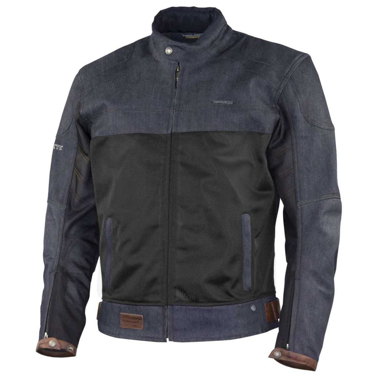Trilobite Airtech chaquya moto homme azul/negro – Renfort Kevlar®, protections CE, ventilation Air-Mesh