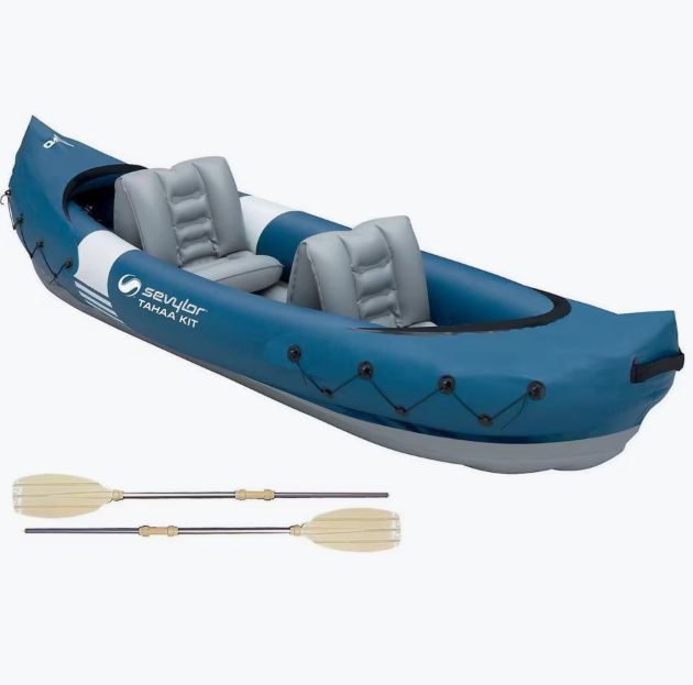 Sevylor Tahaa Kit kayak – Kayak gonflable de loisir para eaux calmes y sorties détente